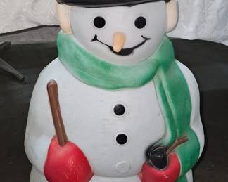BLOW MOLD SNOW MAN