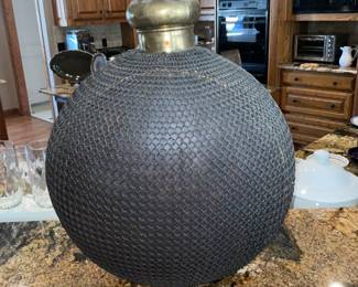 Indian Goatskin & Chainmail Milk Jugs (7 of them!)