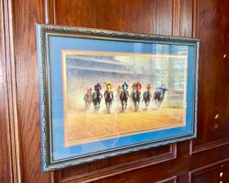 G. Harvey “Test of Champions” Signed Limited Edition Lithograph