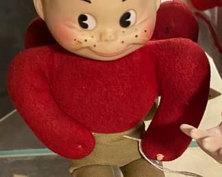 Vintage Football Doll