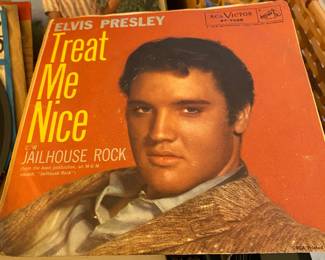 Elvis 45 and Picture Sleeve