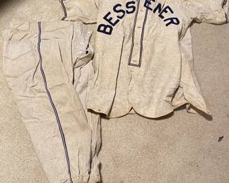 Old Bessemer High School Baseball Uniform (Greensboro, N.C.)