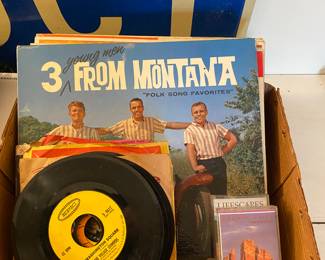 Assorted 45s and Some Albums