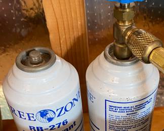 Refrigerant (One Full Can and One Partial)