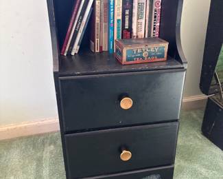 Vintage Nightstand / Bookshelf 