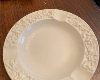 Wedgewood Queensware Embossed Ashtray 