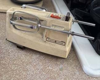 Vintage General Electric Hand Mixer 