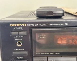 Onkyo TX-910 Quartz Synthesized  Tuner Amplifier RI - vintage stereo receiver 