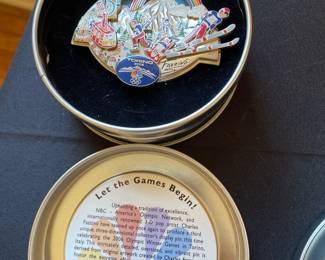 Fazzino 2006 Toronto Winter Olympic Collector Pin 3D Limited Edition in Tin 