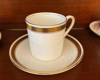Royal Doulton Royal Gold Demitasse Cup and Saucer 