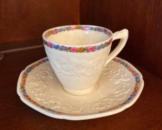 Vintage Crown Ducal Gainsborough Demitasse Cup and Saucer