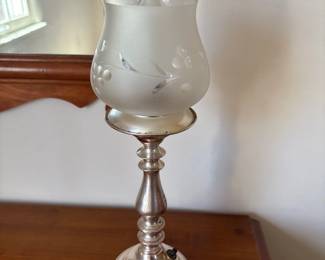 empire sterling silver hurricane handle holder 