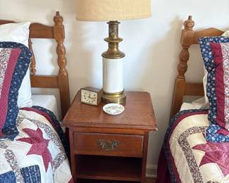 mahogany nightstand 