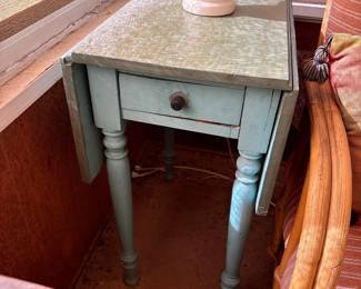 English Country Drop Leaf Table 
