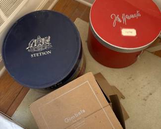 Stetson Hat box - John Wannamaker Hat Box 