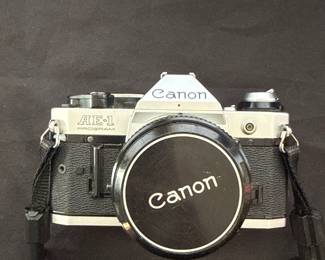 Canon AE-1 35mm Single Lens reflex (SLR) film Camera - 1976