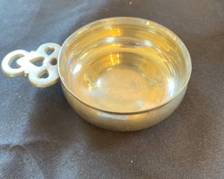 antique sterling silver lunt porringer bowl 