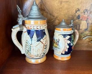 german beer steins small
