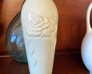 lenox ivory rose bud vase 