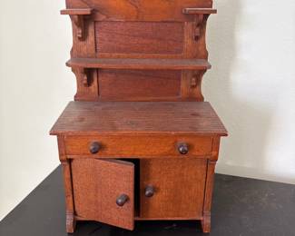 Vintage Doll Buffet Server Sideboard 