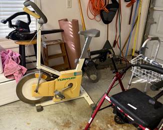 Tools, Stationary Bike, Walkers, Wheel Chairs