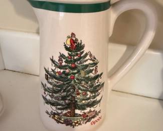 Spode Christmas Pitcher