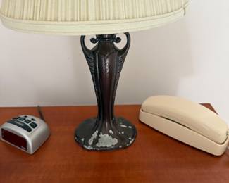 Pair of Art nouveau lamps