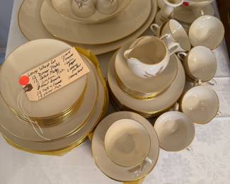 Set of Lenox Wheat Bone China BUY IT NOW $180
