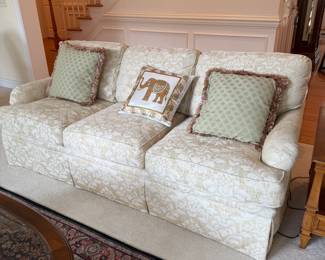 Highland House sofa's a Pair of them. 82" long X 40"d x 34" h 