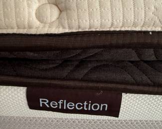 Stanley king Bed with lift kit and Casper Reflections Mattress