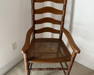 Ladderback arm chair