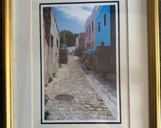 BO-KAAP Cape Town J.H. Wright South African Print brought back from Travels and professionally framed BUY IT NOW $30