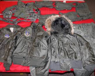 6pc Airman Jacket Lot L24