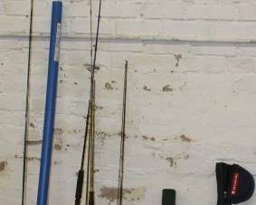 Fly Rods, Vest, Reel & Rods