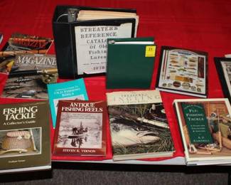 Nice Fishing Books & 1978 Streater's Reference Gold Fishing Lures   L13