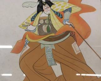 Albert Al Hirschfeld "Shibarsaku" signed lithograph  L8