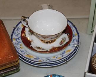 Champleve Enamel Lamp 22"