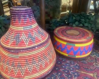 Large Bedouin baskets 