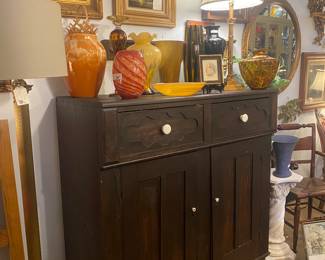 Antique early cupboard 