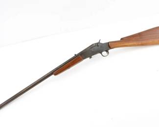 Make: Remington
Model: Falling Block
Caliber: .22 LR
Action: Falling Block
Barrel: 20
Bore: Dark
Serial # NSN
Condition: Very Good
This vintage Remington .22LR rifle features a precision falling block action and convenient takedown design for effortless disassembly, maintenance, and portability. Produced between 1930 and 1940, it earned acclaim in local target practice and small-game hunting, reinforcing America’s marksmanship tradition. Its elegant craftsmanship, reliable trigger, and enduring performance underscore Remington’s legacy, making it a culturally significant collectible for discerning enthusiasts. Please see photos.