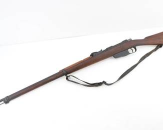 Make: Brescia
Model: 1895
Caliber: 6.5
Action: Bolt
Barrel: 26
Bore: Shiny
Serial # 46215
Condition: Very Good
Importer: NVI
Manufactured in Italy in 1895, the Brecia 1895 6.5 is a distinguished late 19th-century firearm celebrated for its precision breech-loading mechanism and expertly crafted 6.5?mm barrel. Its design, reflecting advanced engineering of its era, is documented in historic sporting and ceremonial events, underscoring its dual role in functional excellence and cultural heritage. This collectible piece remains an enduring testament to innovative craftsmanship and period firearm technology. Please see photos.
