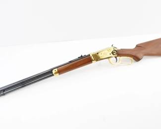 Make: Winchester
Model: 94 Lone star
Caliber: 30-30 Win
Action: Lever
Barrel: 20
Bore: Minty
Serial # LS27811
Condition: Very Good
The Winchester 94 Lone Star Commemorative, chambered in 30-30 WIN, celebrates Texas heritage with ornate engravings, a star-embellished receiver, and a high-grade walnut stock. Manufactured in 1970 as part of Winchester's commemorative series, it showcases the iconic Model 94 lever-action design, renowned for reliability and versatility. While not directly tied to historical events, the rifle honors the cultural significance of the Winchester 94, a staple of the American West and frontier lore. Please see photos.