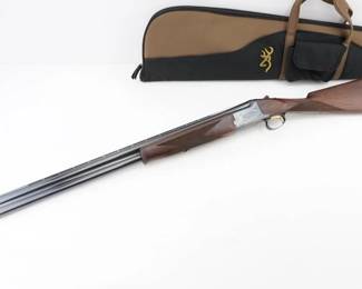 Make: Browning
Model: Citora
Caliber: 12 Gauge
Action: Break
Barrel: 28
Bore: Shiny
Serial # 01624PW103
Condition: Very Good
This exquisite Browning Citora 12 gauge break-action shotgun, manufactured in the mid-1970s, exemplifies renowned Browning craftsmanship with its smooth break-open mechanism, precision-engineered barrels, and fine walnut stock. Celebrated for its balanced design and reliable performance, it reliably served in competitive sporting clays and hunting pursuits, embodying a rich legacy of American firearm innovation and cultural sporting heritage as a standout collectible piece. Please see photos.
