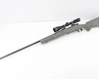 Make: Winchester
Model: 70 Super Grade
Caliber: 7mm RemMag
Action: Bolt
Barrel: 28
Bore: Frosty
Serial # G276454
Condition: Excellent
This Winchester Model 70 chambered in 7mm RemMag is a precision-crafted rifle, renowned for its reliable control and accuracy. Manufactured in the early 2000s, it features a classic wood stock, a steel receiver, and a smooth-action bolt. The 24-inch barrel is designed for optimal performance, and its well-maintained condition reflects careful ownership. Ideal for hunters and collectors, this rifle is a prime example of Winchesters craftsmanship and durability. Comes with a hogue stock & leupold Vari X III 3.5x10 Please see photos.