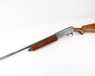 Make: Winchester
Model: 1911 SL
Caliber: 12 GA
Action: Semi
Barrel: 26
Bore: Shiny
Serial # A19726
Condition: Good
Manufactured in 1912, this rare Winchester self-loading 12 gauge shotgun exemplifies early automatic firearm innovation. Its precision engineering, smooth cycling mechanism, and robust construction highlight Winchester’s commitment to quality during a transformative era in American arms development. Revered by sporting enthusiasts, it played a pivotal role in evolving shotgun design and remains an iconic testament to the ingenuity and cultural heritage of early 20th-century firearms. Please see photos.