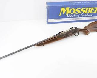 Make: Mossberg
Model: 4x4
Caliber: 300 WIN MAG
Action: Bolt
Barrel: 24
Bore: Shiny
Serial # BA356317
Condition: Excellent
This limited edition Mossberg 4x4 300 WIN MAG NRA commemorative rifle is #5 of 100 produced in 2012 for Florida, celebrating American hunting traditions and supporting vital NRA fundraising. It features a precision serrated barrel with an effective muzzle brake and a beautifully engraved stock adorned with authentic wilderness motifs that reflect the state’s proud heritage. Engineered with reliable bolt-action performance, this culturally significant collector’s piece seamlessly blends high-caliber function with exquisite artistic design. Please see photos.