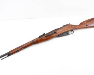 Make: MOSIN NAGANT
Model: M38
Caliber: 7.62X54R
Action: Bolt
Barrel: 25
Bore: shiny
Serial # 382161
Condition: very Good
Importer: AZTEC
TThis Mosin Nagant M38 is a Russian-made bolt-action rifle chambered in 7.62x54R, produced between 1938 and the 1950s. Known for its reliability, it was a key weapon during World War II, used by Soviet forces in intense combat. The M38 features a shorter barrel than its M91/30 counterpart, making it more maneuverable. Its rugged design and historical significance as a battle rifle make it a prized collectible among military firearm enthusiasts. Please see photos.