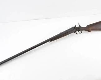 Make: H. Pieper
Model: Cape Gun
Caliber: 12 GA/ 44.WCF
Action: Break
Barrel: 30
Bore: Frosty
Serial # 76701
Condition: Fair
Manufactured circa 1960, this H. Pieper SBS side-by-side uniquely combines a precision-calibrated rifle 44 WCF barrel and a 12-gauge shotgun barrel. Its innovative design and balanced handling have made it a prized asset in traditional hunting and specialized tactical training, reflecting mid-century ingenuity and cultural significance in sporting events and elite operations. Chipped barrel. Please see photos.