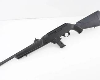 Make: RUGER
Model: PC CARBINE
Caliber: 9MM LUGER
Action: SEMI
Barrel: 16
Bore: Shiny
Serial # 910-30616
Condition: Great
The Ruger PC Carbine in 9mm offers a user-friendly takedown design and threaded barrel for versatile muzzle attachments. Manufactured by Sturm, Ruger & Co. from 2002 to 2004, it delivers reliable performance with modular adaptability. Esteemed within competitive shooting and tactical training circles, this model has secured a distinctive place in modern firearms culture, making it both a practical operational tool and a collectible piece. Please see photos.