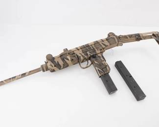 Make: IWI
Model: Uzi
Caliber: 9mm PARA
Action: Semi
Barrel: 16
Bore: Bright
Serial # SA60409
Condition: Excellent
The IWI Action Imports Izi 9mm PARA is a semi-automatic pistol known for its reliable performance and tactical design. Featuring a durable camo finish, it includes two magazines and is popular for both recreational and professional use. Produced in Israel, this model is a reliable choice for defense and law enforcement applications. With its ergonomic grip and enhanced accuracy, it serves as a versatile sidearm in both urban and tactical environments. Please see photos.